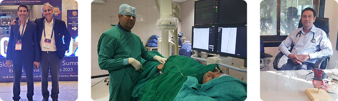 Doctor SA Merchant and another person at an event