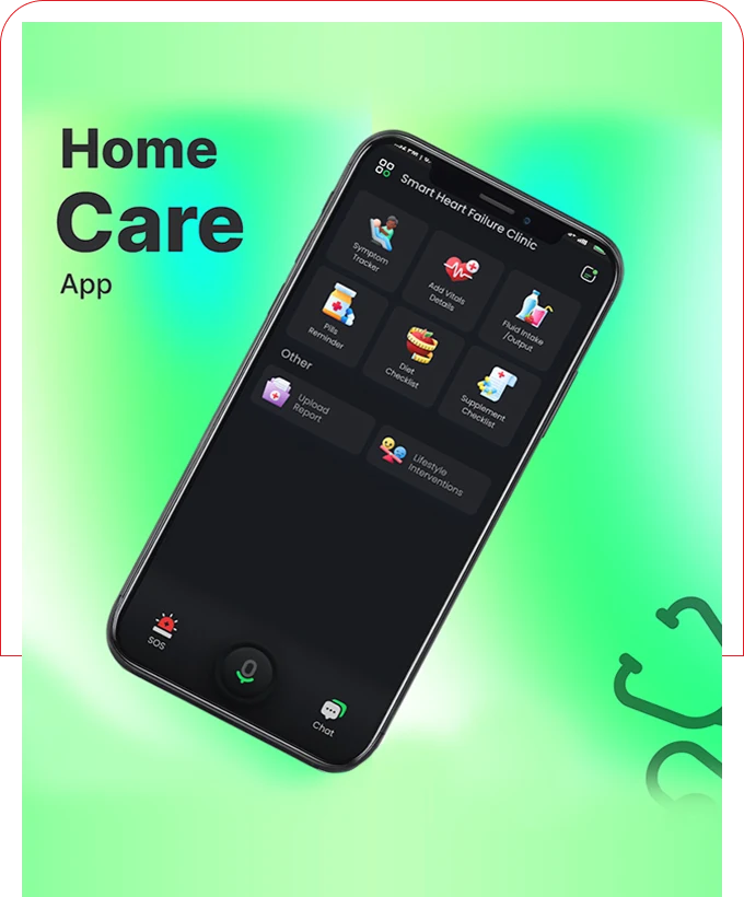 Home Care App Interface